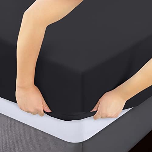 Pack of 6 Queen Fitted Sheet, Fits Up to 15 Inch Deep Pocket - Image 4