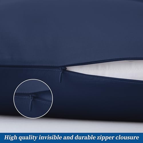 Standard Pillow Protector Set of 2, 100% Egyptian Cotton Cases - Image 4