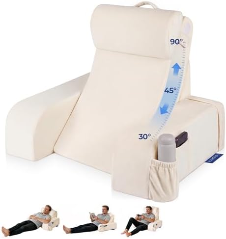 Kayfia Reading Pillow, 30-90° Stepless Adjust Angle & Height by Kayfia
