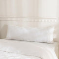 JELLYMONI White Grid Tufted Pillowcases Body Size 20" x54" by JELLYMONI