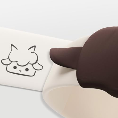 Coffee Sheep Sleep Mask Soft Comfortable Blackout Sleeping Eye Mask - Image 2