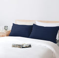 Queen Pillow Protector Set of 2, 100% Egyptian Cotton Pillow Cases by ZaizaiHome