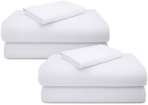California Design Den 2 Pack 600 Thread Count Twin XL Bed Sheets Set by CaliforniaDesignDen