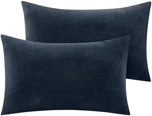 BEDELITE Flannel King Size Pillow Cases Set of 2, 20x36 Inches by BEDELITE