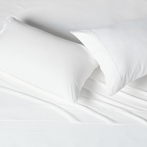 Amazon Basics 100% Cotton Jersey Bed Sheet Set, Breathable, Machine Washable - Image 3