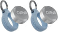 CURVD Premium Carrying Case Durable Travel Keychain Container, Medicine Pill by CURVDEARPLUGS