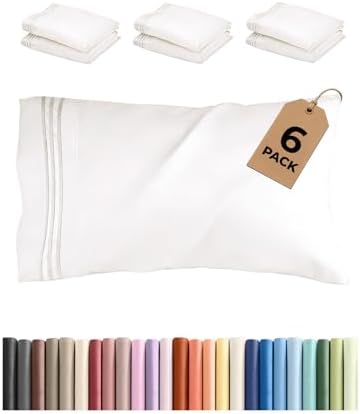 King Pillow Cases Set of 6 by CGKUnlimited