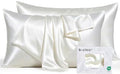 SheRest 100% Lyocell Tencel Pillow Cases Cooling Silk-Like Soft Satin Standard by SheRest