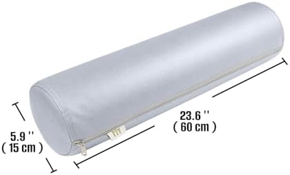 2 Pack Neck Roll Pillow, High-Density Foam Cylinder Bolster Pillow - Image 2