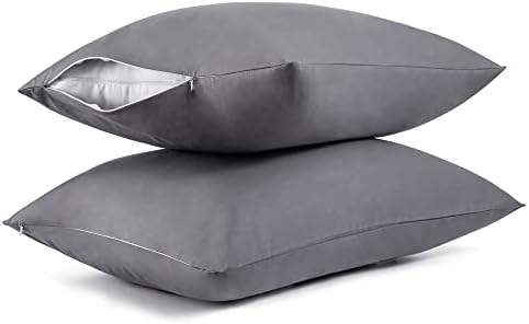 Cotton Pillow Protectors/Cases Queen Size - Image 4