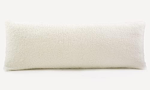 Reafort Ultra Soft Sherpa Body Pillow Cover/Case - Image 2