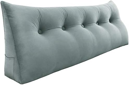 Headboard Pillow Full for Dorm Bedrest Reading Pillow in Bed - Image 4
