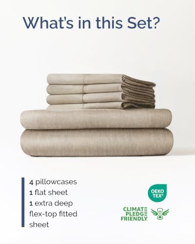 Extra Deep Flex Top Split Head King Sheet Set - Image 2