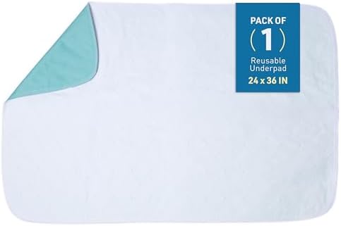 BodyMed Heavy Absorbency Washable & Reusable Underpad, 24 x 36-inch, 1 Pack by BodyMed