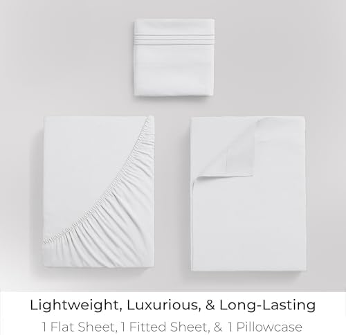 Mellanni Iconic 3-Piece, Ultra Soft Sheet Set - Image 3