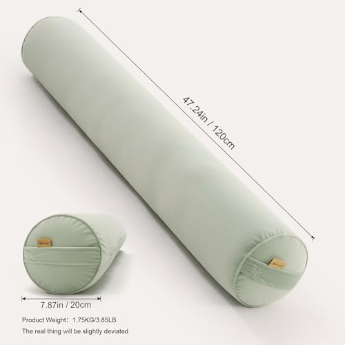 Body Pillow for Adults, Long Round Pillow, Big Cylindrical Pillow, Large Full - Image 2