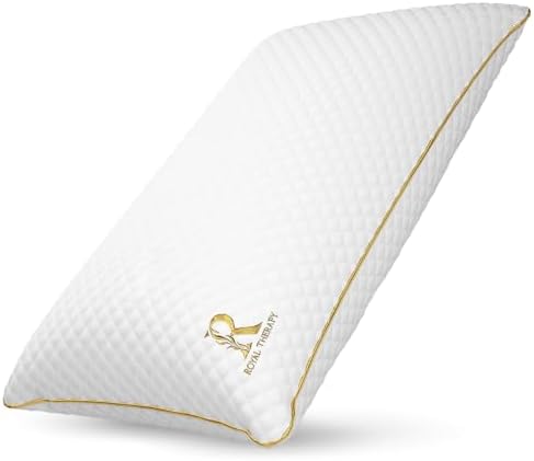 Royal Therapy Queen Memory Foam Pillow, Adjustable Shredded Odor-Free Pillow - Image 2