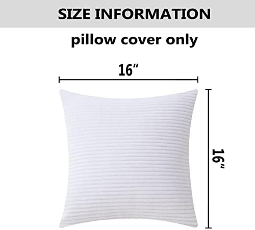 Home Brilliant 16x16 Throw Pillow Covers - Image 5