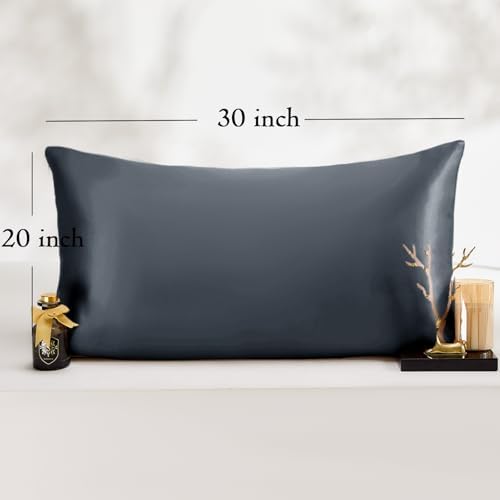 Vielit Queen Satin Pillowcase for Hair 2pc, Similar to Silk Pillow Cases - Image 6