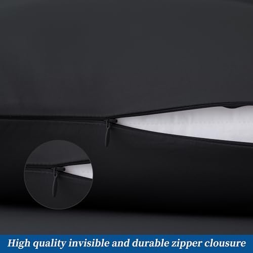 Pillow Cases Queen Size 4 Pcs, 100% Egyptian Cotton 400 Thread Count Sateen - Image 6