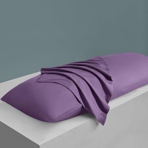 MILVOWOC Brushed Microfiber Body Pillowcases, 20 x 55 Inch - Image 5