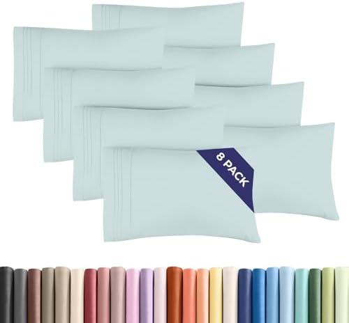 Standard Pillow Cases Set of 8 by CGKUnlimited