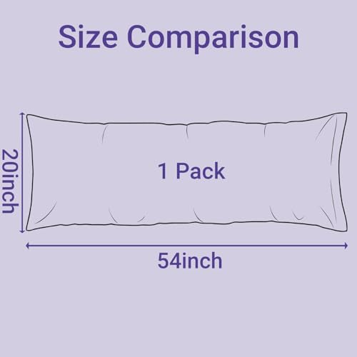 1 Pack Satin Pillowcase Sage Green Body Size 20x54 Inch - Image 6