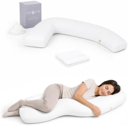 Eli & Elm Ultra Comfort Memory Foam Body Positioner Pillow, Unparalleled Comfort by EliElm
