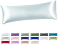 Silk Like Satin Body Pillowcase, Baby Blue, 1 Pack, 20x54 Inches by VCUSUELER