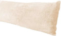 Extra Soft Body Pillow Cover, Sherpa/Microplush Material, 20x54 Inches by AUCOCU
