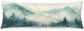 Misty Forest Body Pillow Cover Pillowcase by Unknown