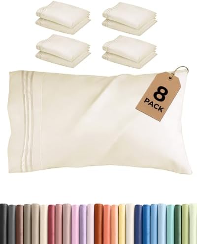 Queen Pillow Cases Set of 8 by CGKUnlimited