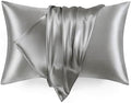 Love's cabin Satin Pillowcase Set of 2 Queen Size 20x30, Cooling Pillow Covers by Lovescabin