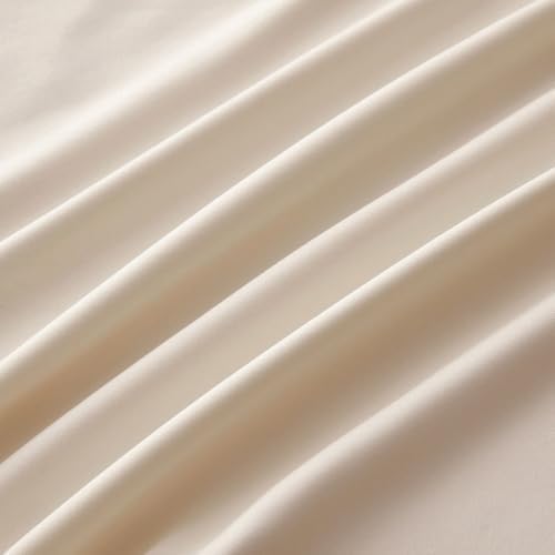 Taupe King Size Pillow Cases Set of 2, Microfiber - Image 7