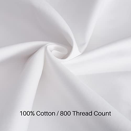 Oubonun 21 x 54 Inch 100% Cotton 800TC Long Body Pillowcase - Image 6