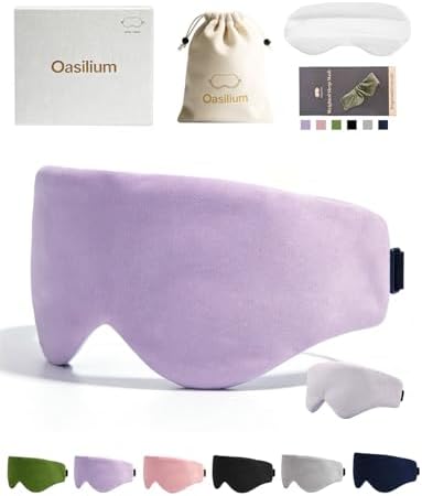 Lyocell Weighted Sleep Eye Mask by Unknown