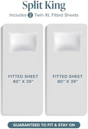 Bare Home Split King Microplush Mattress Topper - Image 2
