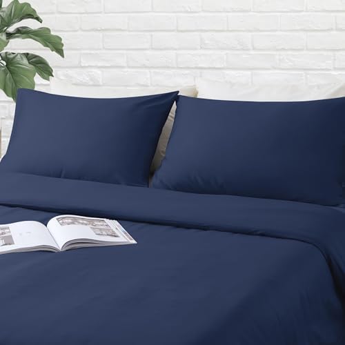 Queen Pillow Protector Set of 4, 100% Egyptian Cotton Pillow Cases - Image 5