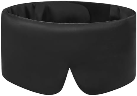 Heavy Weighted Silk Eye Mask for Compression Sleeping by ALASKABEAR