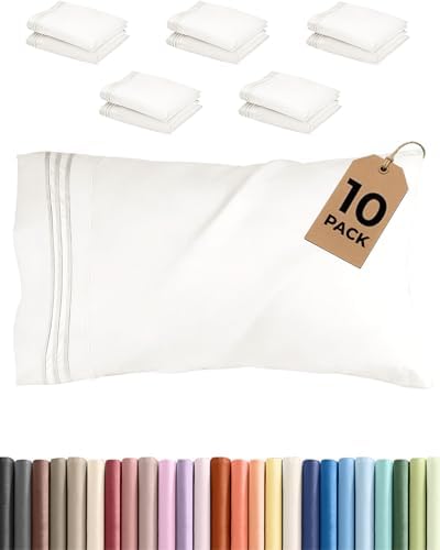 King Standard Pillow Cases Set of 10 by CGKUnlimited