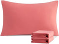 NTBAY Standard Microfiber Pillowcases, 2 Pack, 20 x 26, Coral Pink by NTBAY
