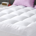 YUGYVOB California King Mattress Topper Thick, Cooling Plush Mattress Pad by PremiumHomeLinens