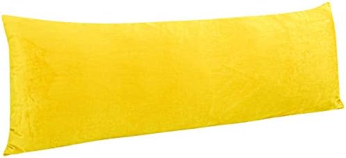 NTBAY Velvet Body Pillow Cover, 20 x 54 by NTBAY