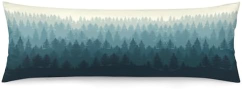 Misty Forest Body Pillow Cover Pillowcase by Unknown