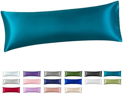 Silk Like Satin Body Pillowcase, 1 Pack, 20x54 Inches by VCUSUELER