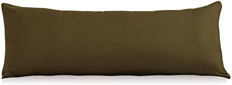 EVOLIVE Body Pillow Cover 21"x54", Microfiber, Hidden Zipper by EVOLIVE