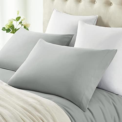 MILVOWOC Brushed Microfiber Pillowcases, 20 x 26 Inch - Image 3
