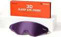 3D Contoured Sleep Eye Mask, Zero Eye Pressure Light Blocking Sleeping Mask by Unknown
