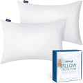 Toddler/Travel Pillow Protector Cover Zippered 2 Pack Waterproof by Moonsea