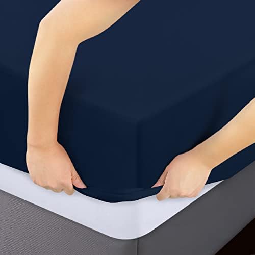 Pack of 2 Queen Fitted Sheet, Fits Up to 15 Inch Deep Pocket - Image 3